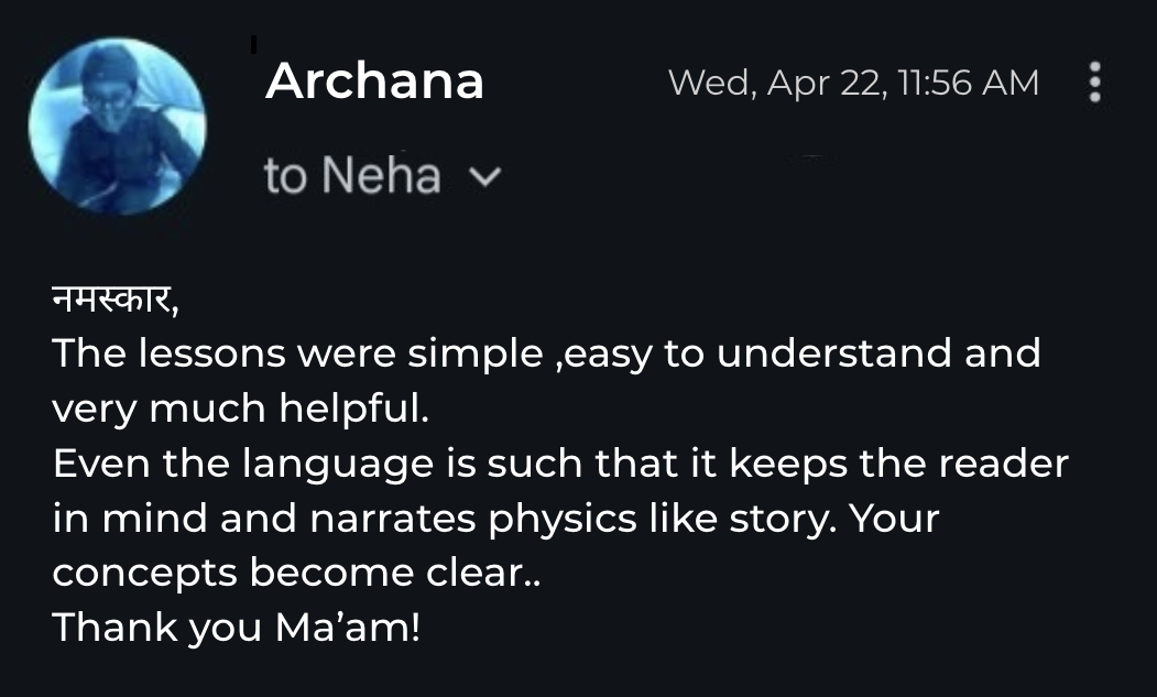 Archana's review
