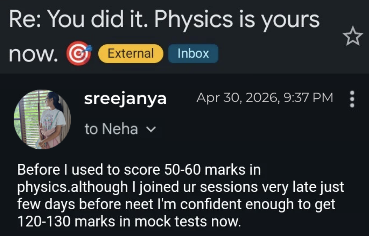 Janya — Physics 50 to 120