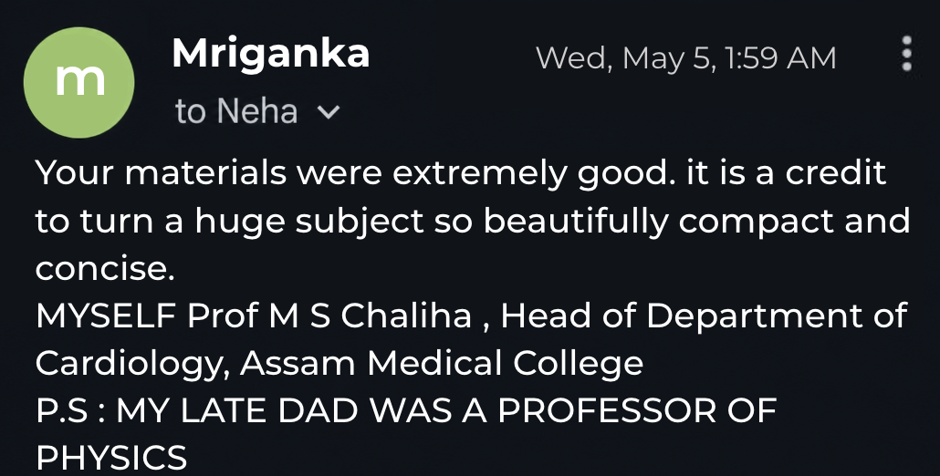 Prof. M.S. Chaliha — Head of Department of Cardiology, Assam Medical College